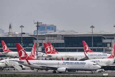 Turkish Airlines akan memindahkan kira-kira 27,000 penduduk dari kawasan yang paling terjejas teruk akibat gempa bumi yang melanda tenggara Turki. Foto AFP