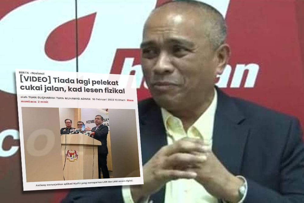 Roslan Shahir (Gambar kecil: Laporan Sinar Harian.)