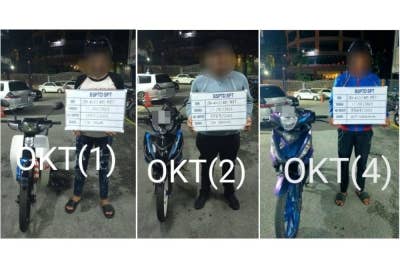 Antara yang ditahan dibawa ke Pejabat BSPT Seberang Perai Tengah dan Barat Daya untuk tindakan lanjut.