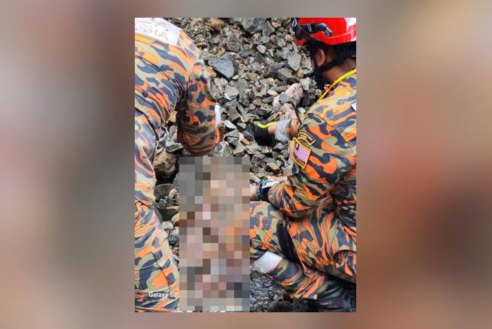 Mangsa kedua, Muhammad Rizqullah ditemukan pada petang Isnin.