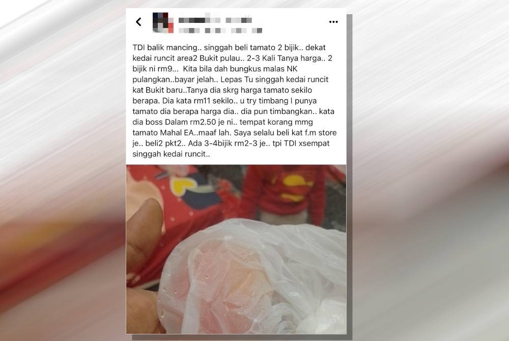 Rayaan Naufal memuat naik hantaran di Facebooknya dan mendapat pelbagai maklum balas dari netizen.