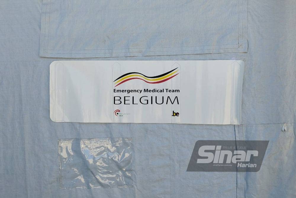 Pasukan perubatan Belgium membuka hospital lapangan di Kirikhan, Turkiye sejak 10 hari lalu.