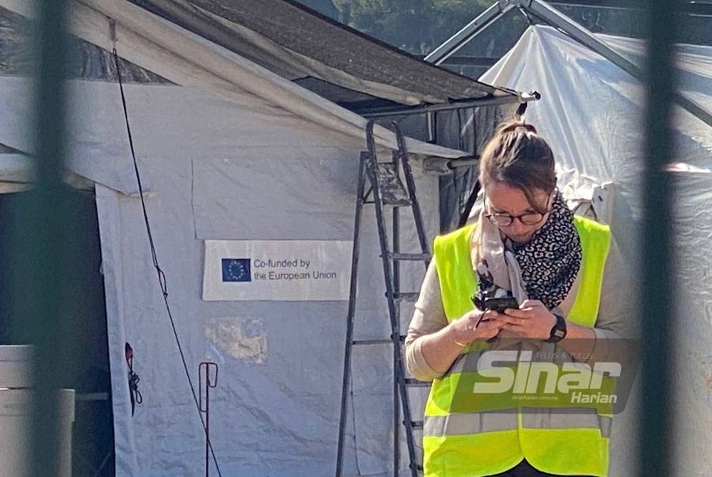 Hospital lapangan di Kirikhan ini turut ditaja Kesatuan Eropah.