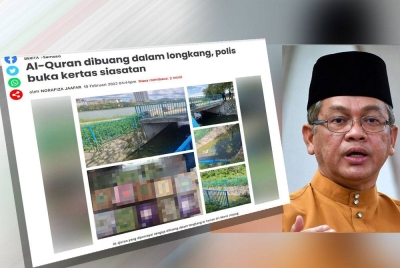 Laporan Sinar Harian pada Ahad. Mohd Na'im (gambar kanan).
