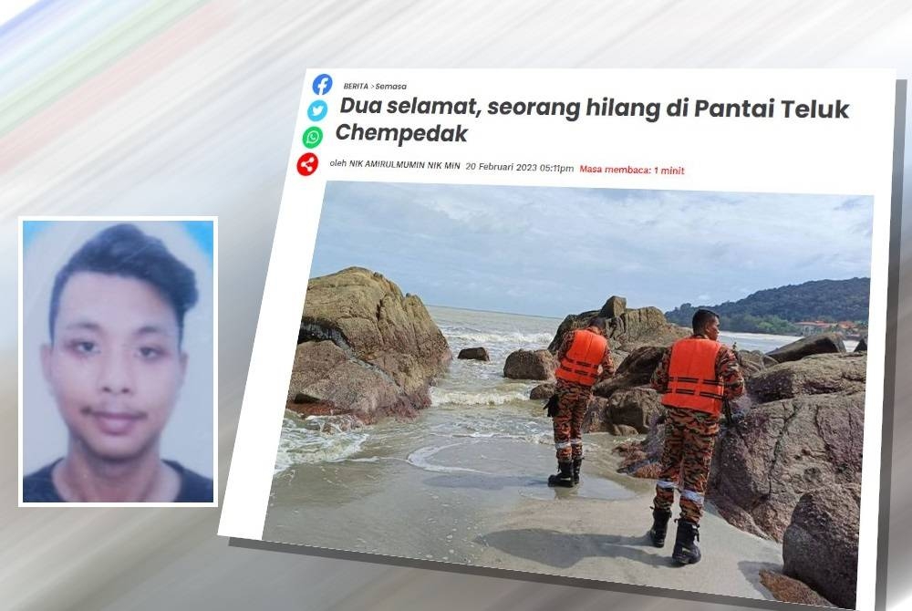 Laporan Sinar Harian. (Gambar kecil: Muhammad Ikmal Hakim)