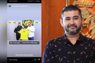 Catatan Tunku Ismail di Instagram pada Selasa. - Foto Instagram HRH Crown Prince of Johor, Tunku Ismail (gambar kanan).