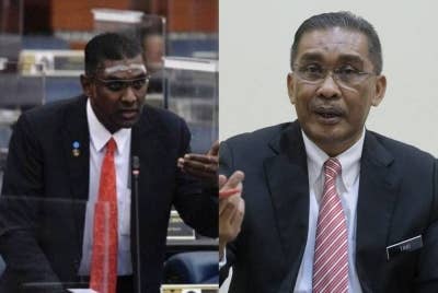 Gambar dari kiri: Rayer dan Takiyuddin