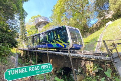 Perkhidmatan kereta api funikular Bukit Bendera akan ditutup untuk penyelenggaraan berjadual dwitahunan.
