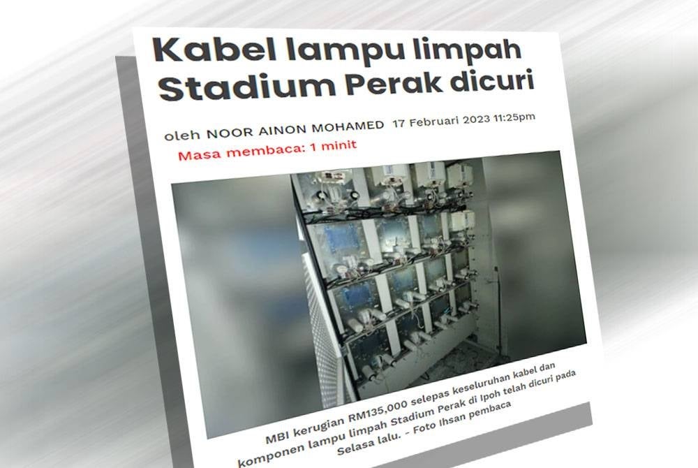 Laporan Sinar Harian.