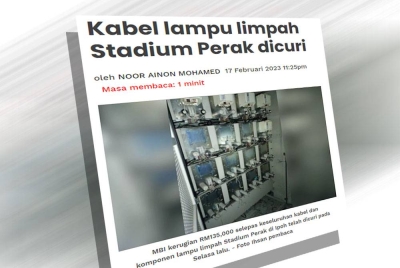 Laporan Sinar Harian.