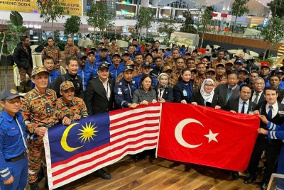 Pasukan SMART dijadualkan tiba di Malaysia menerusi dua penerbangan pada Khamis.