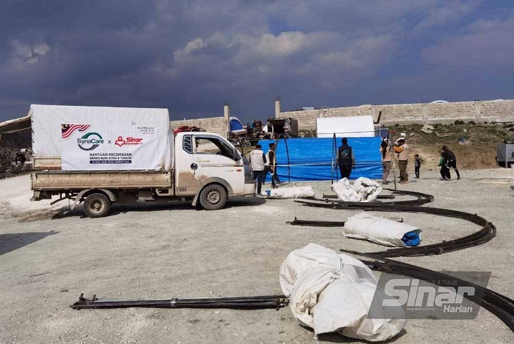 Sinar Harian bersama Syria Care dan Task Emergency Medical Service (TEMS) ketika ini berada di Turkiye dan Syria dalam misi menyalurkan bantuan kepada mangsa gempa bumi.