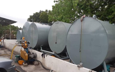 Minyak diesel berjumlah 80,00 liter telah disita. - Gambar hiasan