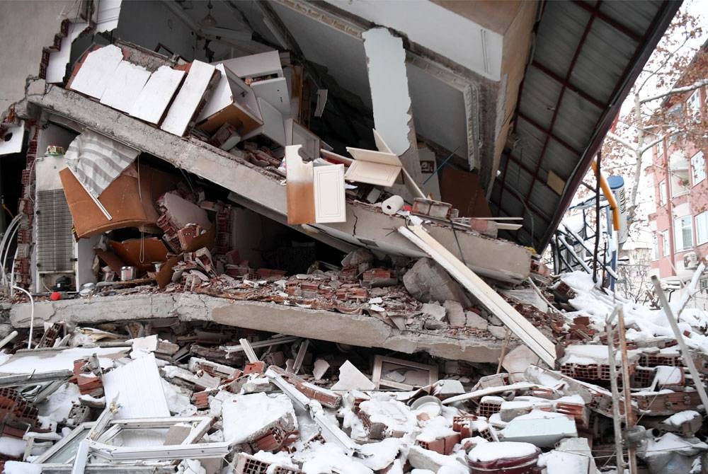 Jmlah kematian akibat gempa bumi meningkat kepada 44,128 di Turkiye menjadikan jumlah keseluruhan kematian di Turkiye dan negara jiran Syria kini lebih 50,000. - Foto Xinhua