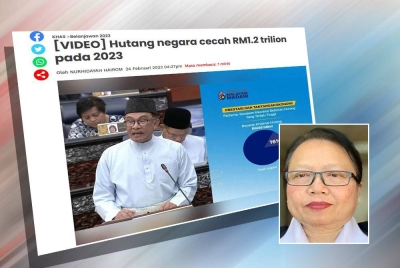 Laporan Sinar Harian. Gambar kecil: Madeline Tan