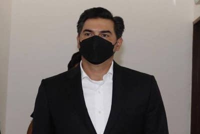 Adam Radlan dituduh buat kali ketiga di Mahkamah Sesyen, di sini pada Selasa atas tuduhan meminta rasuah RM2 juta, tahun lalu. - Foto Bernama