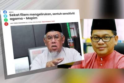 Laporan Sinar Harian. Mohd Naim (gambar kanan).