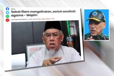 Laporan Sinar Harian. Gambar kecil: Nadzim