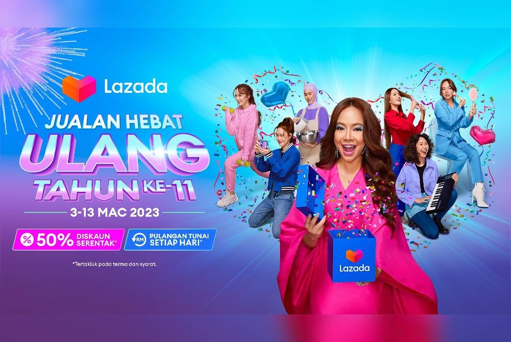 Lazada menawarkan pelbagai tawaran menarik dan penjimatan kepada pelanggannya.