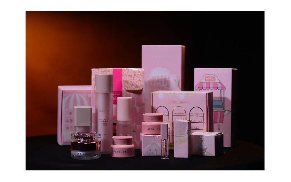 Rangkaian produk Skin Dessert yang kini berada di pasaran.