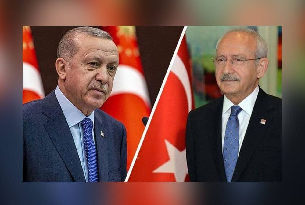 Kilicdaroglu (kanan) dikatakan calon pilihan puak pembangkang untuk bersaing dengan Erdogan. - Foto: Agensi