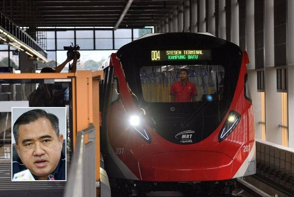 Perdana Menteri, Datuk Seri Anwar Ibrahim akan merasmikan perkhidmatan MRT2 pada 16 Mac ini bermula jam 3 petang. - Foto Bernama, gambar kecil: Anthony Loke