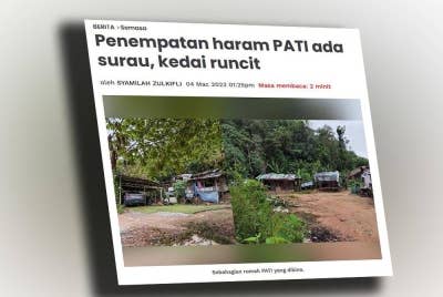 Laporan Sinar Harian.