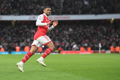 Nelson muncul wira Arsenal ketika menewaskan Bournemouth. - Foto EPA