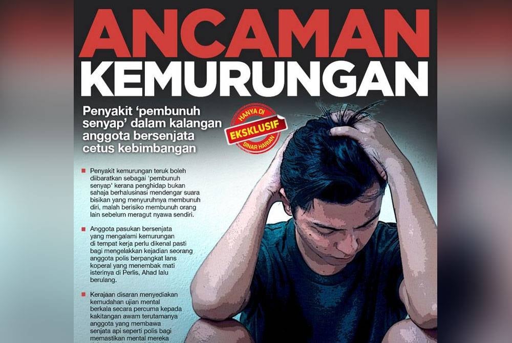 Laporan muka hadapan akhbar Sinar Harian. 