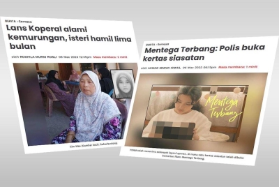 Laporan Sinar Harian.