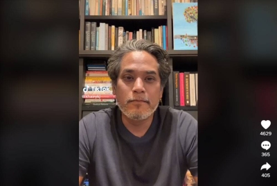 KJ dalam siaran di TikTok rasmi beliau pada Selasa