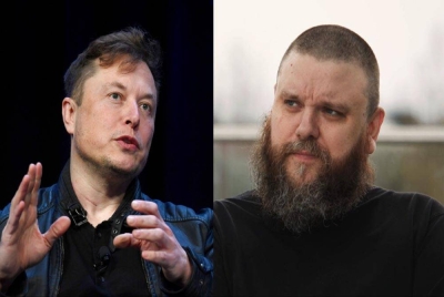 Musk dan Halli (kanan) saling berbalas ciapan di Twitter pada Isnin. - Foto Agensi