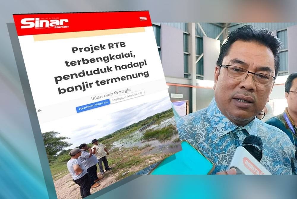 Laporan Sinar Harian mengenai lebih 5,000 penduduk di Sungai Rambai di sini berharap kerajaan dapat meneruskan projek Rancangan Tebatan Banjir (RTB) Sungai Rambai-Sungai Kesang. Sulaiman (gambar kanan).