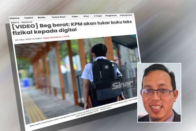 Laporan Sinar Harian pada Khamis. - Gambar kecil: Mohd Azizee