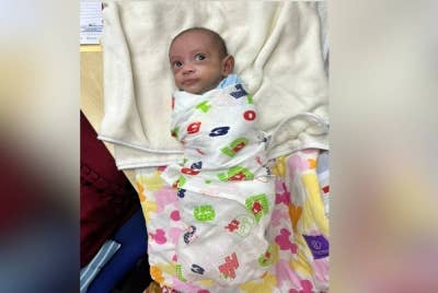 Bayi lelaki berusia dua bulan ditinggalkan bapa kandungnya sejak dilahirkan.