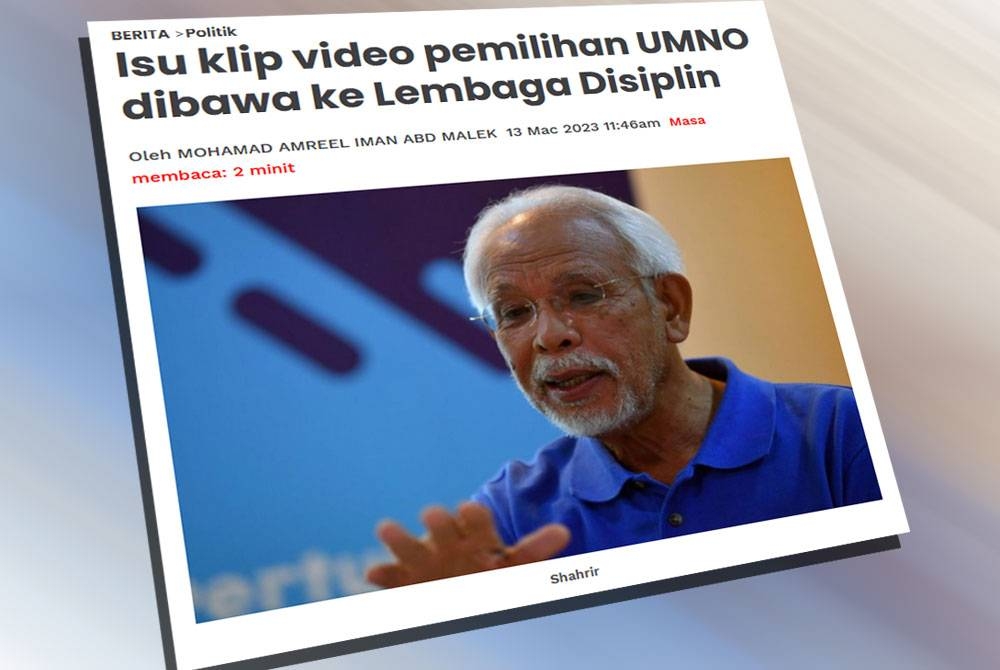 Laporan Sinar Harian.