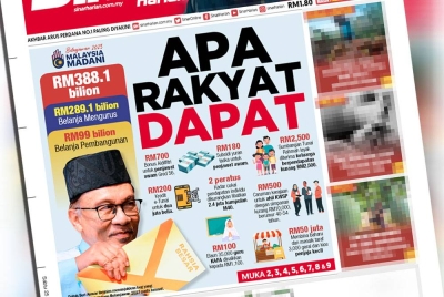 Laporan Sinar Harian.
