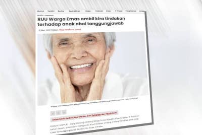 Laporan Sinar harian pada Rabu.