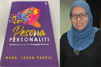 Buku bertajuk 'Pesona Personaliti-Seni Mengenal Diri dan Mengubah Peribadi' bakal dilancarkan Sabtu ini sebagai usaha membantu pembaca untuk mengubah sikap dan peribadi menjadi lebih baik secara praktikal. (Firdaus Hussamuddin)