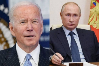 Joe Biden dan Vladimir Putin