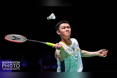 Zii Jia meraih semula keyakinan diri setelah mara ke separuh akhir Seluruh England. - Foto Badminton Photo