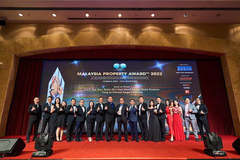 SkyWorld meraikan kemenangan pertama Anugerah FIABCI-Malaysia.