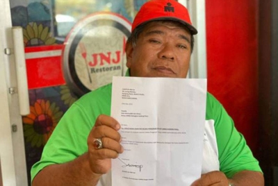 Zulkifli ditemui ketika sidang media khas yang diadakan di Pusat Komuniti Desa (PKD) Napoh, pada Isnin. - Foto Awani