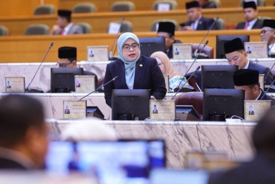 Norlizah pada sidang DUN Johor di Kota Iskandar pada Selasa.