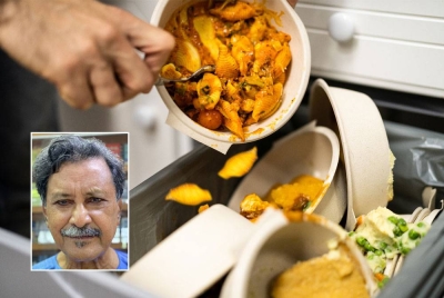 Pada 2016 SWCorp melaporkan setiap kali Ramadan 200,000 tan makanan dibuang terus ke dalam tong sampah. - Gambar hiasan, gambar kecil: Mohideen