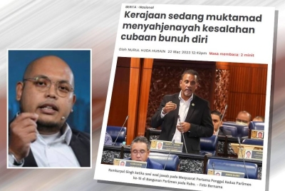 Khairul Naim dan laporan Sinar Harian.
