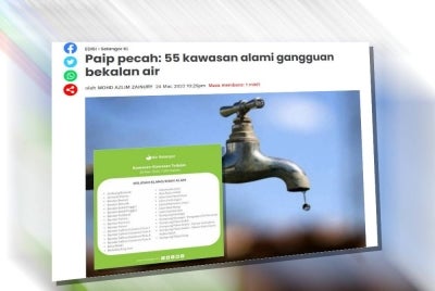 Laporan Sinar Harian.