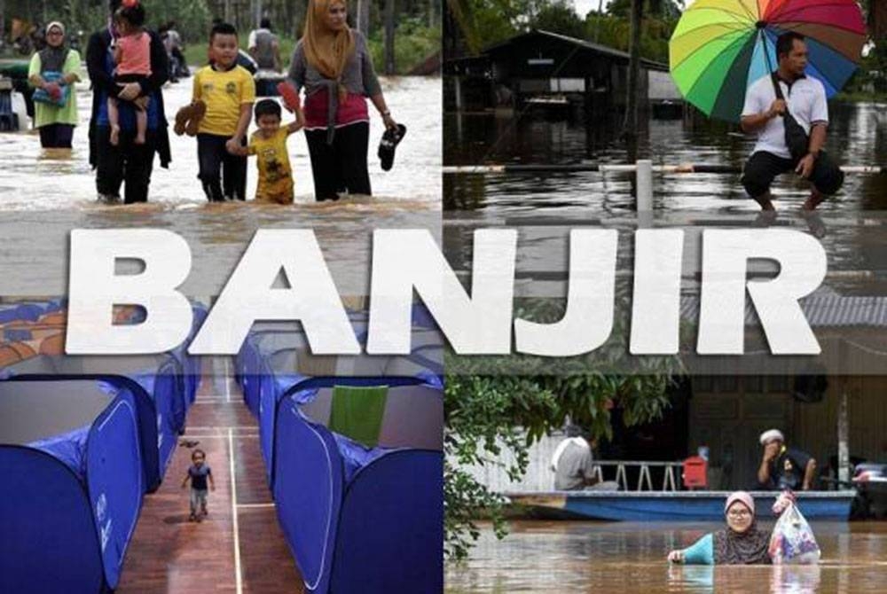 Jumlah mangsa banjir di Johor yang membabitkan hanya daerah ini kekal 141 orang daripada 37 keluarga setakat jam pagi Ahad, sama sepertimana yang direkodkan malam tadi. - Gambar hiasan