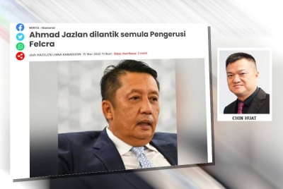 Laporan Sinar Harian. Gambar kecil: Chin Huat