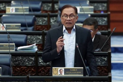 Anwar Ibrahim. - Foto Bernama